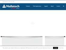 Tablet Screenshot of nallatech.com